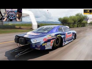 1800 HP Pro Stock Camaro - Pure NHRA Drag Power | Forza Horizon 5 | G29