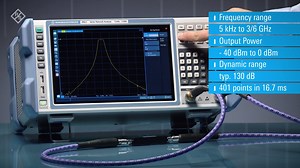 19 reactions | The R&S®ZNL vector network analyzer offers a wide frequency range from 5 kHz to 3 or 6 GHz, an output power from –40 dBm all the way up to 0 dBm, and a wide dynamic range of typically up to 130 dB. If you don’t need such a high dynamic range, simply increase the IF bandwidth to speed up your measurements instead. More information: https://www.rohde-schwarz.com/product/znl-productstartpage_63493-432704.html | Rohde & Schwarz | Facebook