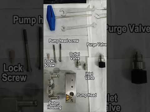 Agilent HPLC 1260 Infinity Quaternary Pump - Maintenance [Pump is working, solvent does not flow]