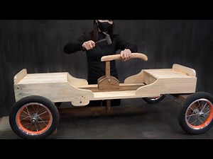 I Built a Primitive Car – No Engine, All Handcrafted