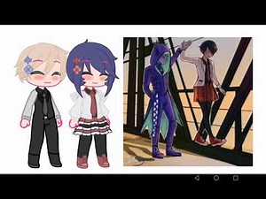 •MLB reacts to ships ;-;• ^Part 1^ |Adrienette*DJWifi*Ladynoir*Feligami|