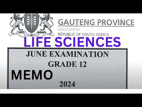 2024 MEMO JUNE EXAM LIFE SCIENCES SCIENCES GRADE 12 GAUTENG [THUNDEREDUC] BY M.SAIDI