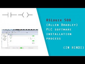 RSLogix 500 (Allen Bradley) PLC software installation process (IN HINDI) #1