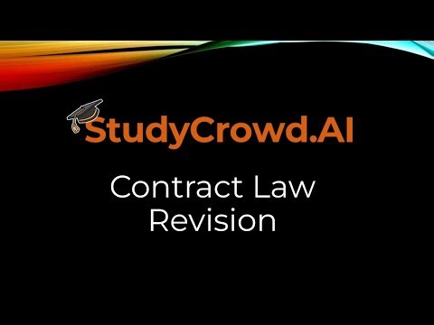 Contract Law Revision: How to Score a First (70+) in Exams