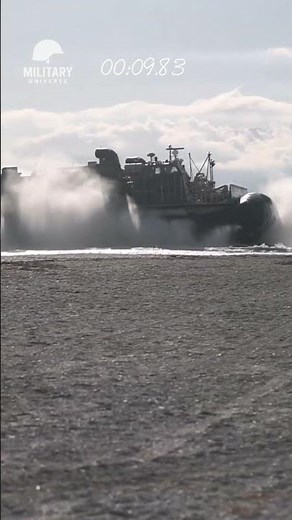 LCAC Conducts Amphibious Landing Operation