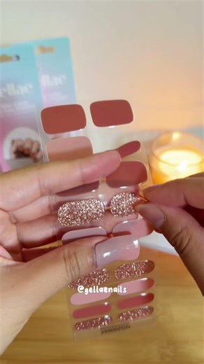 Warm Copper Glow Gellaes just hits different in the sun ☀️ #nailinspo #gelnailsathome #asmrnails