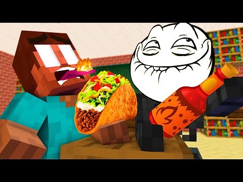 Minecraft Mobs : COOKING CHALLENGE 9 (Minecraft Animation Parody)