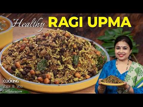 Healthy Ragi Upma | Ayurvedic Inspired Breakfast | Post Yoga Meal