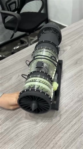 TECHING F135 Engine Metal DIY Mini Turbojet Engine Model - Enginediy #34 | Engine RC Lover