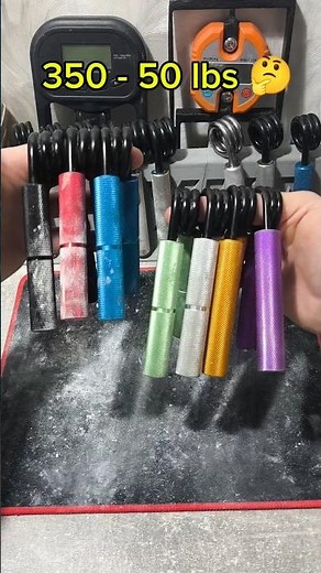 Crushing Every Color: 50 - 350lbs! #grip #gripstrength #handgripper #handpower
