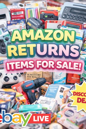 Amazon Returns – Electronics, Home & More! | eBay Live UK