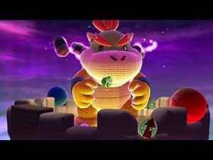 Yoshi's Woolly World Boss 12 (Final Boss) - Baby Bowser