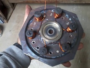 Brushless Neodymium Motor pancake type 2