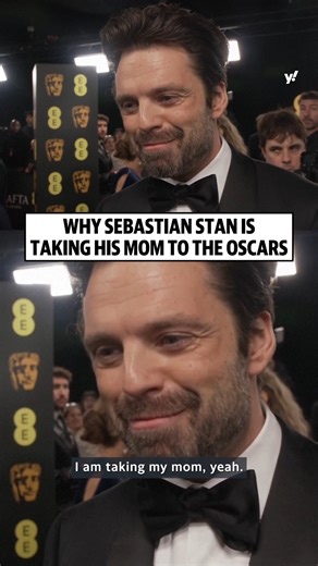 Need something good on your feed? Here's Sebastian Stan explaining why his mom is his date for the Oscars. 🫶 | Yahoo Entertainment