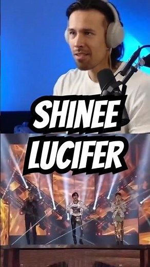 SHINEE Lucifer REACTION #shinee #lucifer #kpop #shorts #reaction