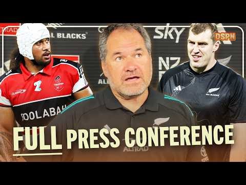 Dave Rennie on Sir Graham Henry, Richie Mo'unga & All Blacks Captaincy | FULL PRESS CONFERENCE