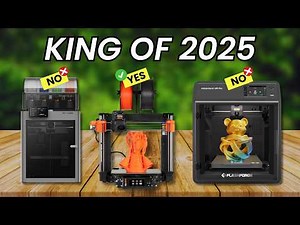 Top 6 BEST 3D Printers You Need in 2025