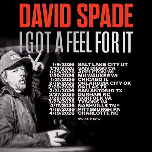 Finally MORE DATES! Get them while they're 🔥 See you out there! Passcode: SPADER | David Spade
