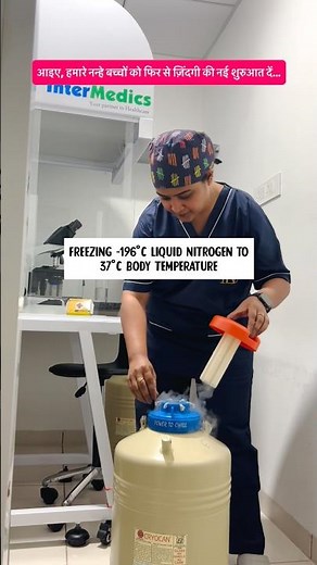 Liquid Nitrogen to Life: Frozen Embryo Thaw Process | Dr. Heena Agrawal