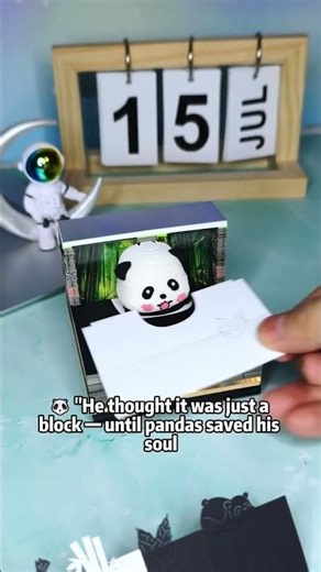 From Paper Block to Panda 🐼 Tear This 3D Memo Pad and Reveal the Model!