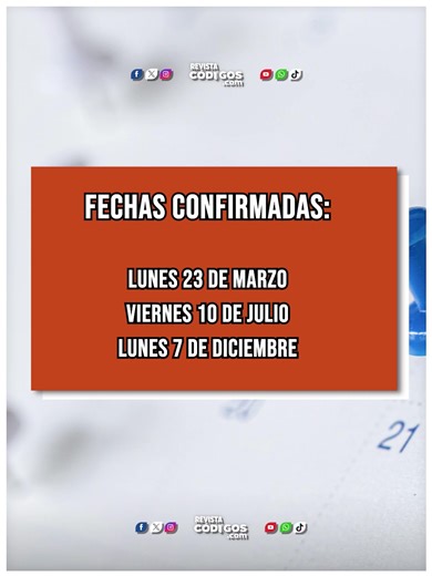  Feriados no laborables 2026: El Gobierno oficializó tres días extra para fines turísticos, coincidiendo con lunes o viernes: 23 de marzo, 10 de julio y 7 de diciembre, generando fines de semana largos para impulsar el turismo y la economía. www.revistacodigos.com | Códigos | Facebook