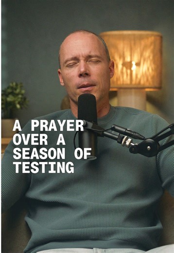 Do you feel like you're in a season of intense testing? Let me pray over you today… Lord, I thank you for this season of divine testing. You do not tempt us, but you never hesitate to test us. And every test you give us is an open book test we are allowed to take with a capital T Teacher. Lord, I pray for this one who feels the testing is more than they can bear. Holy Spirit, would you draw near to them? Would you lead them and guide them in all truth as you always do? I pray you would silence t