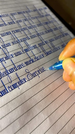 One page handwriting practice time || #youtubeshorts #handwriting