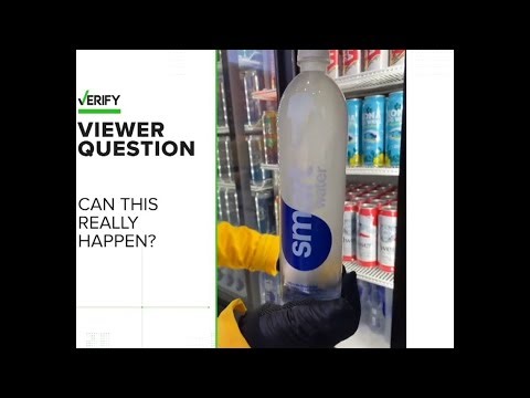 A bottle of water can instantly freeze, but context is needed