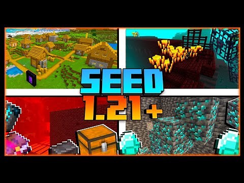 MINECRAFT 1.21+ A SEED MAIS COMPLETA FOI ENCONTRADA! (MCPE, Xbox, Playstation, PC)