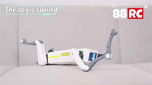 88RC 8002 AI Smart Robotic Dog Toy Intelligent APP Control Voice Command Electronic Pet Robot Phone Remote Control Programming