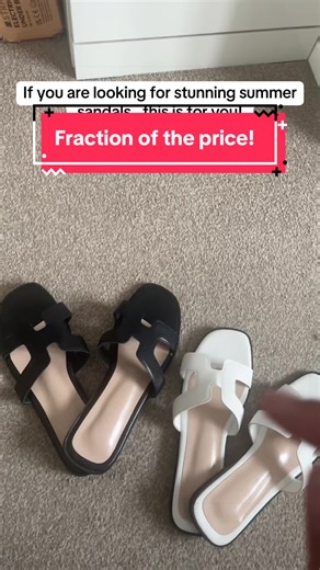 If you want luxury for a fraction of the price…you need to watch this! #sandals #summeressentials #dealdrop #tiktokshop #tiktokmademebuyit