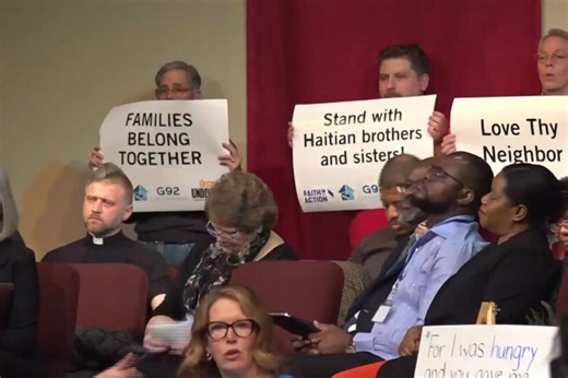 Faith leaders and hundreds gather in Ohio to support Haitian migrants facing TPS uncertainty