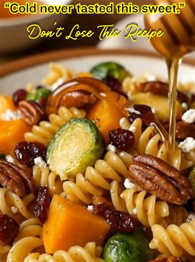 7.7K views · 37 reactions |  Fall Harvest Pasta Salad with Honey...