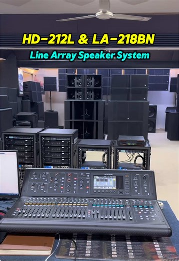 High-Performance HD-212L Line Array Speaker System