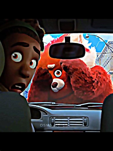 Red Panda’s Unexpected Reaction 😱🐼 turning red edit #shorts #edit #animation #panda #funny #fun #fyp