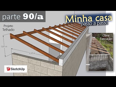 # 90/a - Balcony Roof - SketchUp Project