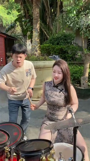 Crazy drum kit. #drums #talent #music#Happy New Year2026 #drumkit