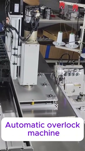 Automatic overlock machine