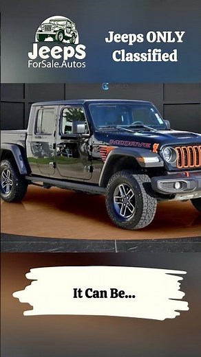 🔥 2025 Jeep Gladiator Mojave 4WD — Desert-Rated Beast w/ Only 17K Miles! 🏜️🚙
