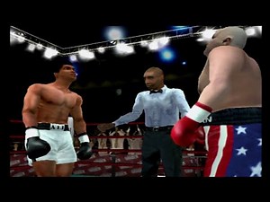 Full Gameplay: Muhammad Ali vs Butterbean - Knockout Kings 2001 PS2