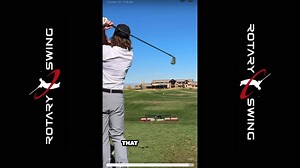 Is This The Perfect Golf Shot? #thegoatcode | RotarySwing.com
