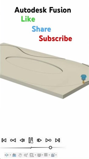 Fusion 360, cnc simulation. #fusion360 #woodworking #autodesk