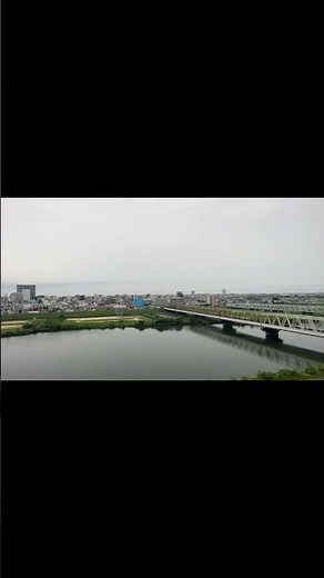 2026.9.4_【Short】≪曇り≫＜サブカメラ＞江戸川のマジックアワー（タイムラプス）/ Time lapse of Edogawa during magic hour.