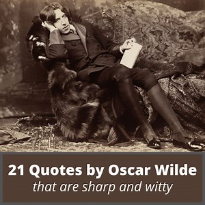 21 Quotes by Oscar Wilde that are sharp and witty