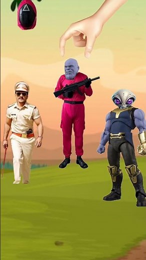 Squid game with red light and captain amirka, head macthing, squid game season 2 ,Netflix trailer