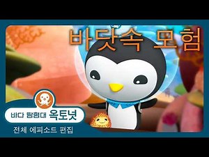 바다 탐험대 옥토넛 - 🪸🐚 바닷속 모험 🐚🪸 - 30분+ 편집 - 모음집