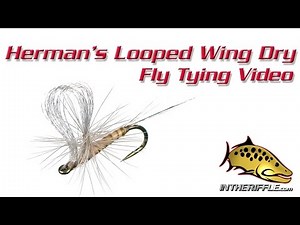 Herman's Looped Wing Mayfly Dry Fly Tying