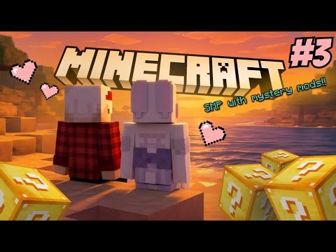 MINECRAFT LIVE 🔴 | Start of an SMP with random mods my girl adds?! Pt. 3 (Portrait)