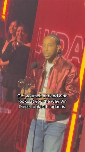 Vin Diesel looking at Ludacris with pure pride! 🥹🏆