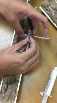 How to install thermocouple wire with thermal paste and tape